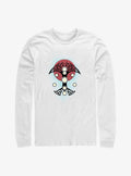 Superhero Love And Thunder Blue Splatter Cosplay Long Sleeve Shirt Long Sleeve Tee Clean Design