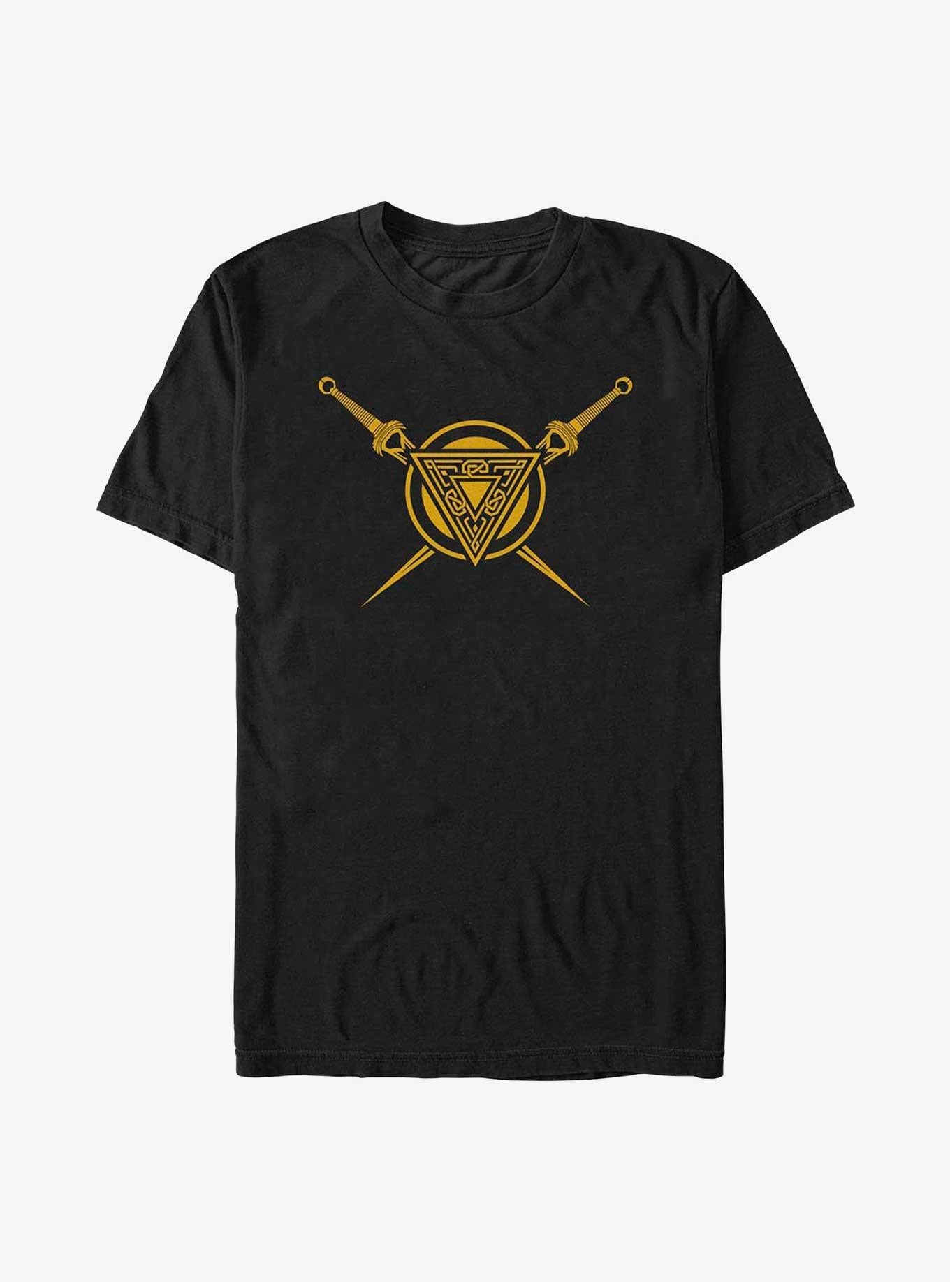 Superhero Love And Thunder Asgard Shield Shirt T Shirt Cozy Fit