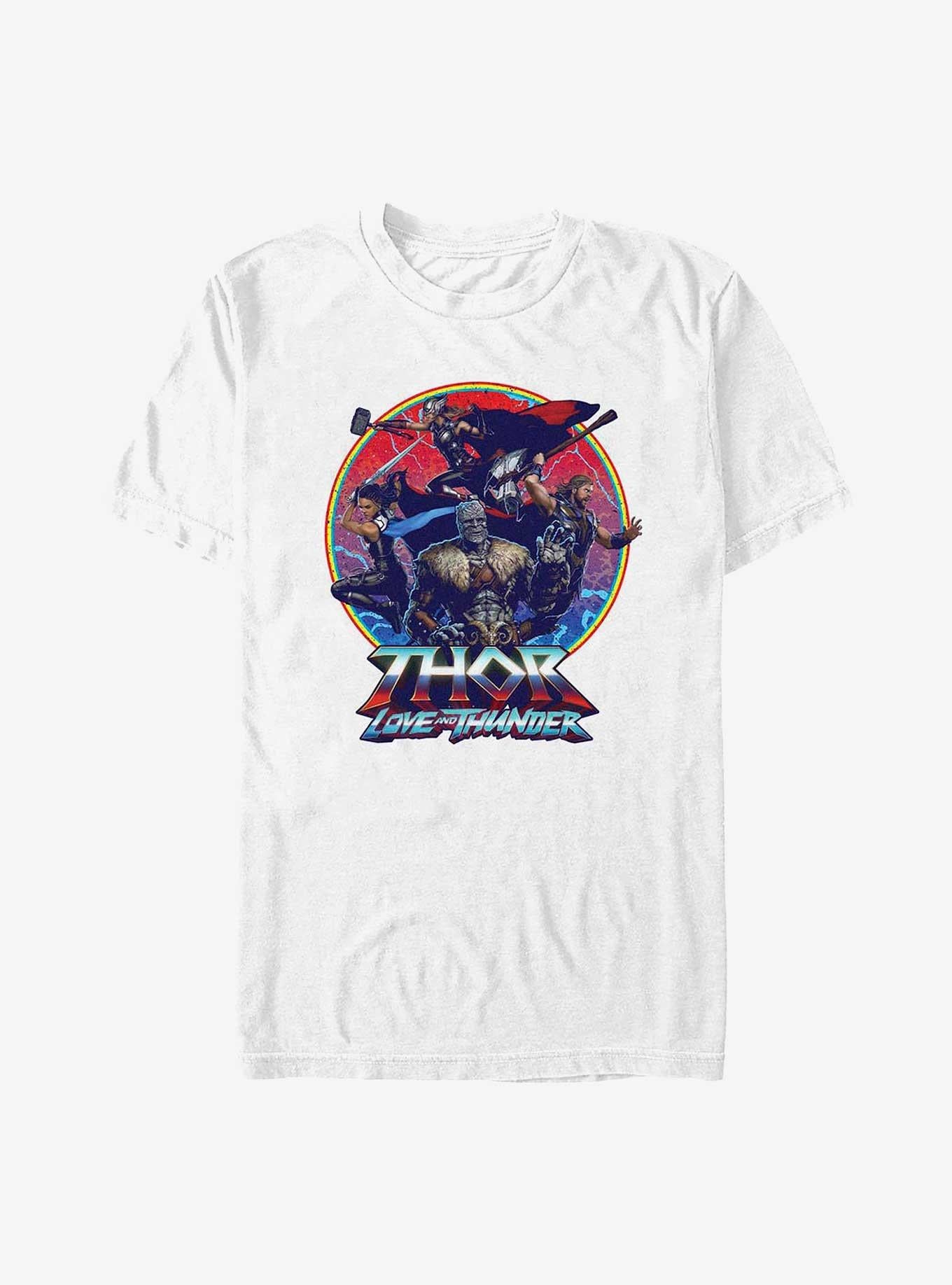 Marvel Thor: Love And Thunder Group Emblem T-Shirt