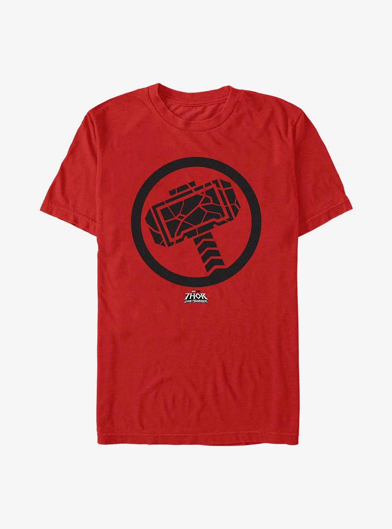 Marvel Thor: Love And Thunder Mjollnir Black T-Shirt