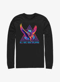 Superhero Love And Thunder Valkyrie Triangle Badge Long Sleeve Shirt Long Sleeve Tee Premium Quality