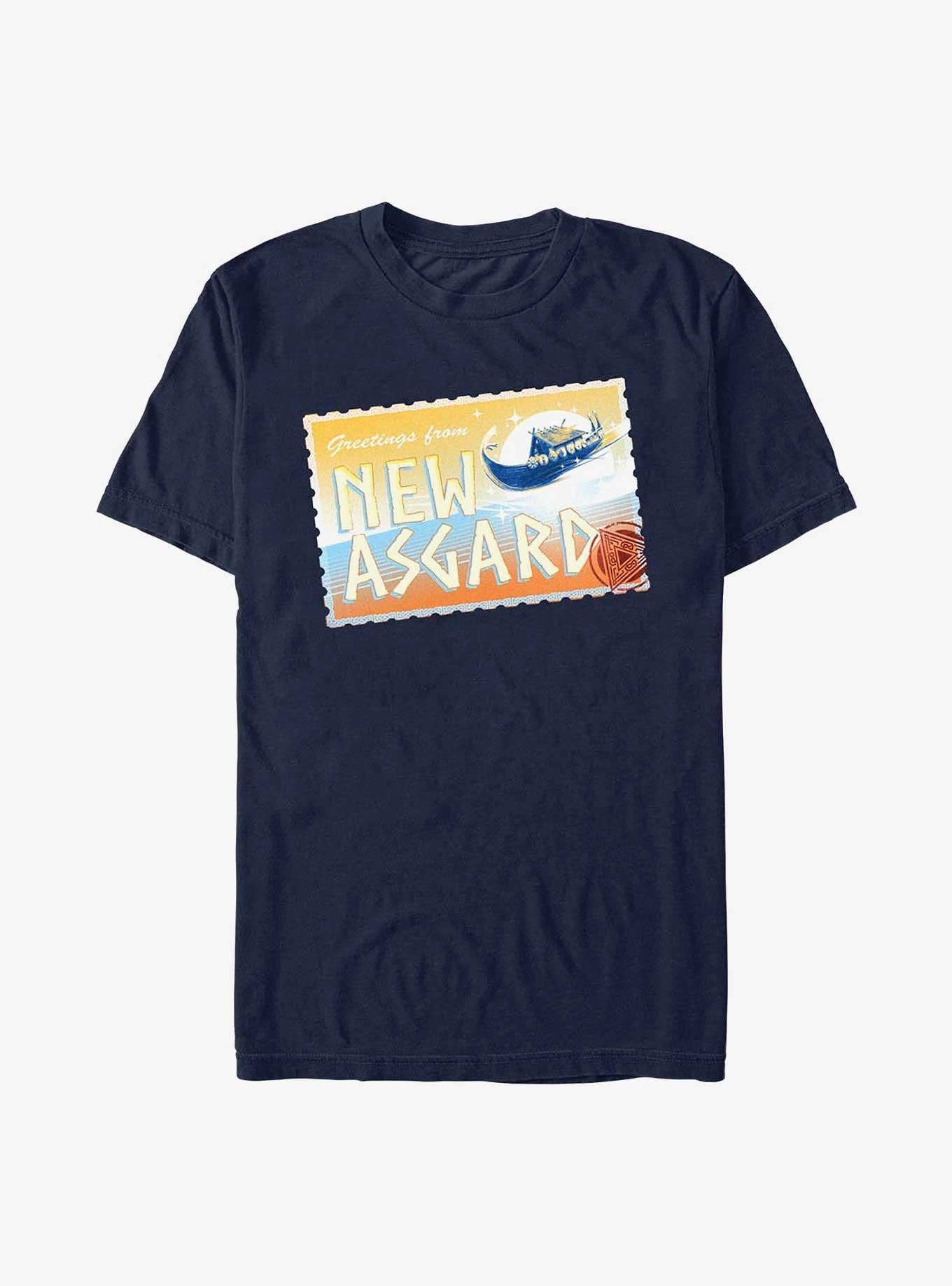Superhero Love And Thunder Asgard Postcard Shirt T Shirt Cozy Fit