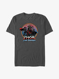 Superhero Love And Thunder Asgardians Circle Badge Shirt T Shirt Minimal Style