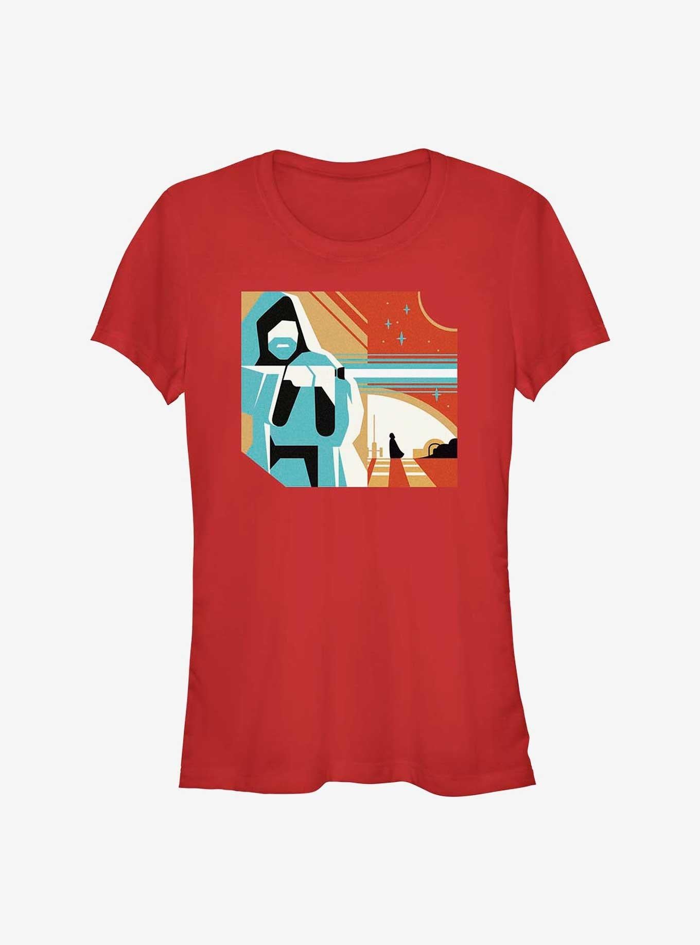Star Wars Obi-Wan Kenobi Geometric Obi-Wan Girls T-Shirt | Graphic T-Shirt for Unisex