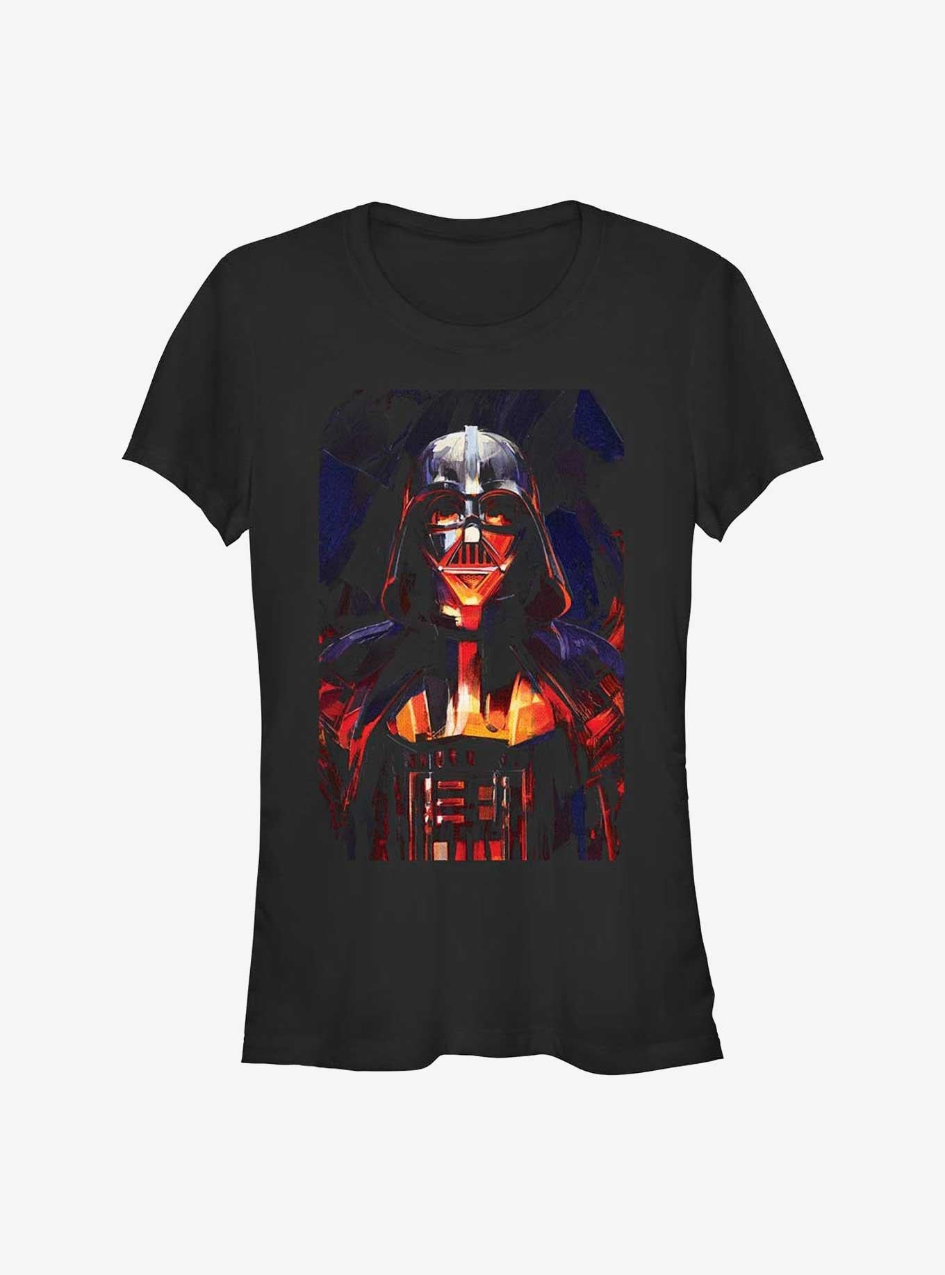 Star Wars Obi-Wan Kenobi Vader Paint Girls T-Shirt | Graphic T-Shirt for Unisex