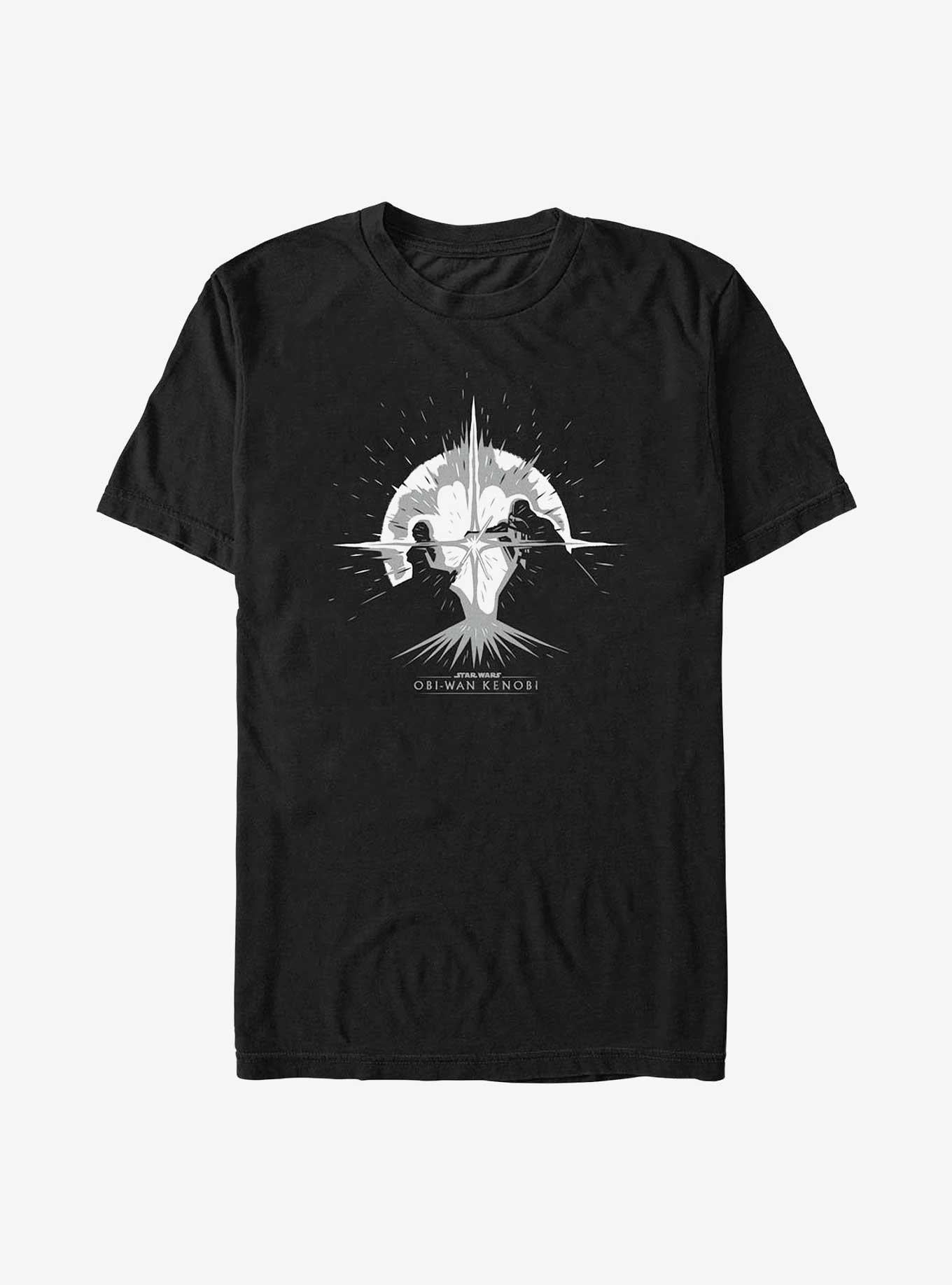 Star Wars Obi-Wan Kenobi Explosive Duel T-Shirt | Graphic T-Shirt for Unisex