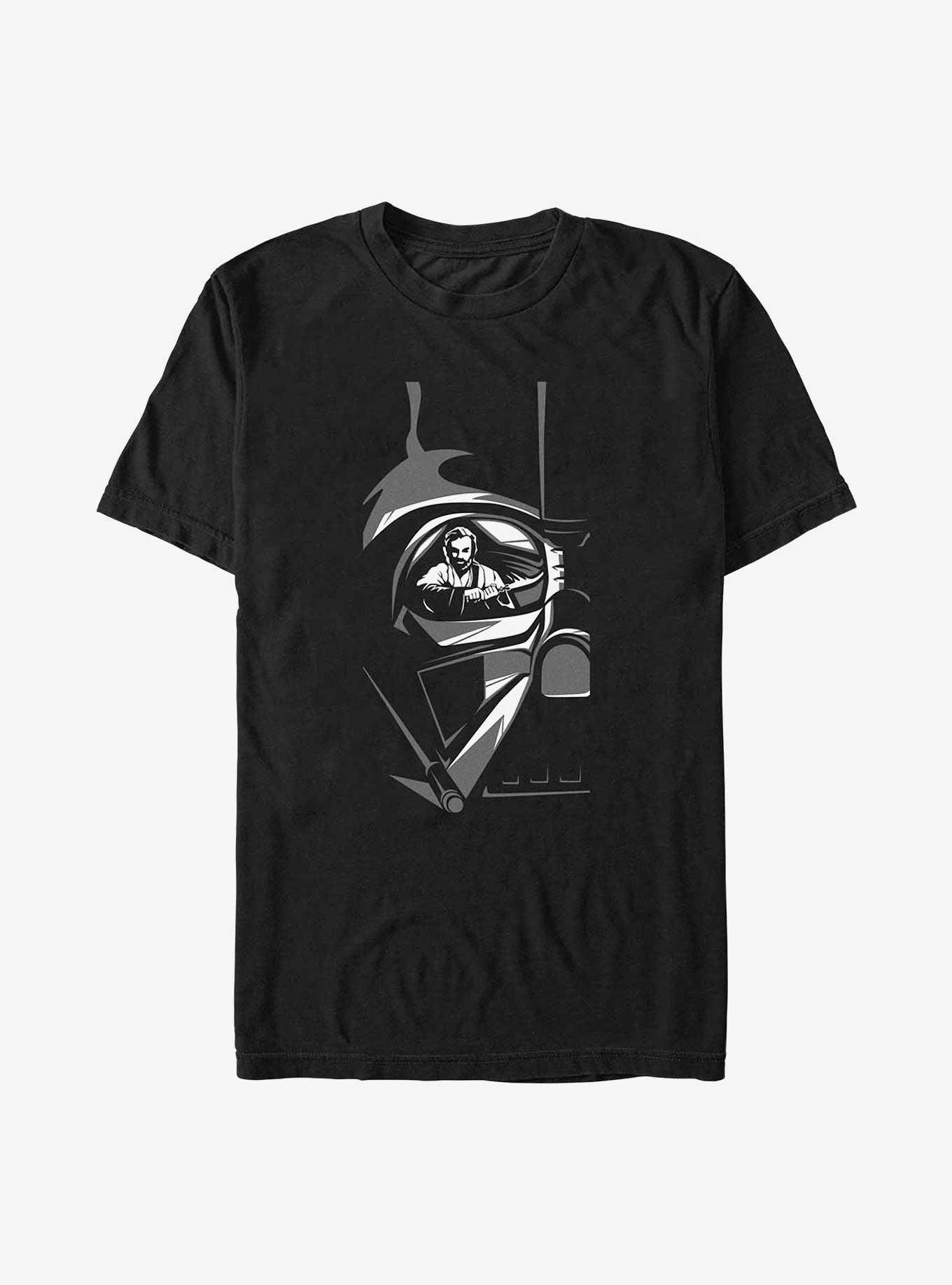 Star Wars Obi-Wan Kenobi Vader Reflection T-Shirt | Graphic T-Shirt for Unisex