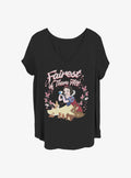 Cartoon Snow White And The Seven Dwarfs Magical Love Girls Shirt Plus Size T Shirt Clean Design
