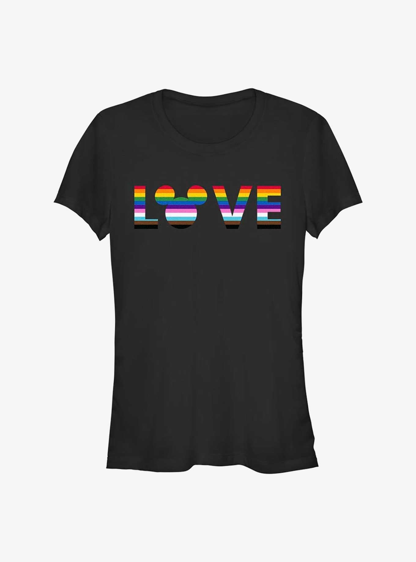 Cartoon Mickey Mouse Inclusive Love Pride Shirt T Shirt Premium Quality