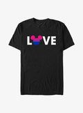 Cartoon Mickey Mouse Bisexual Love Pride Shirt T Shirt Premium Quality