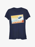 Superhero Love And Thunder Asgard Postcard Girls Shirt T Shirt Cozy Fit