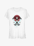 Superhero Love And Thunder Blue Splatter Cosplay Girls Shirt T Shirt Everyday Wear