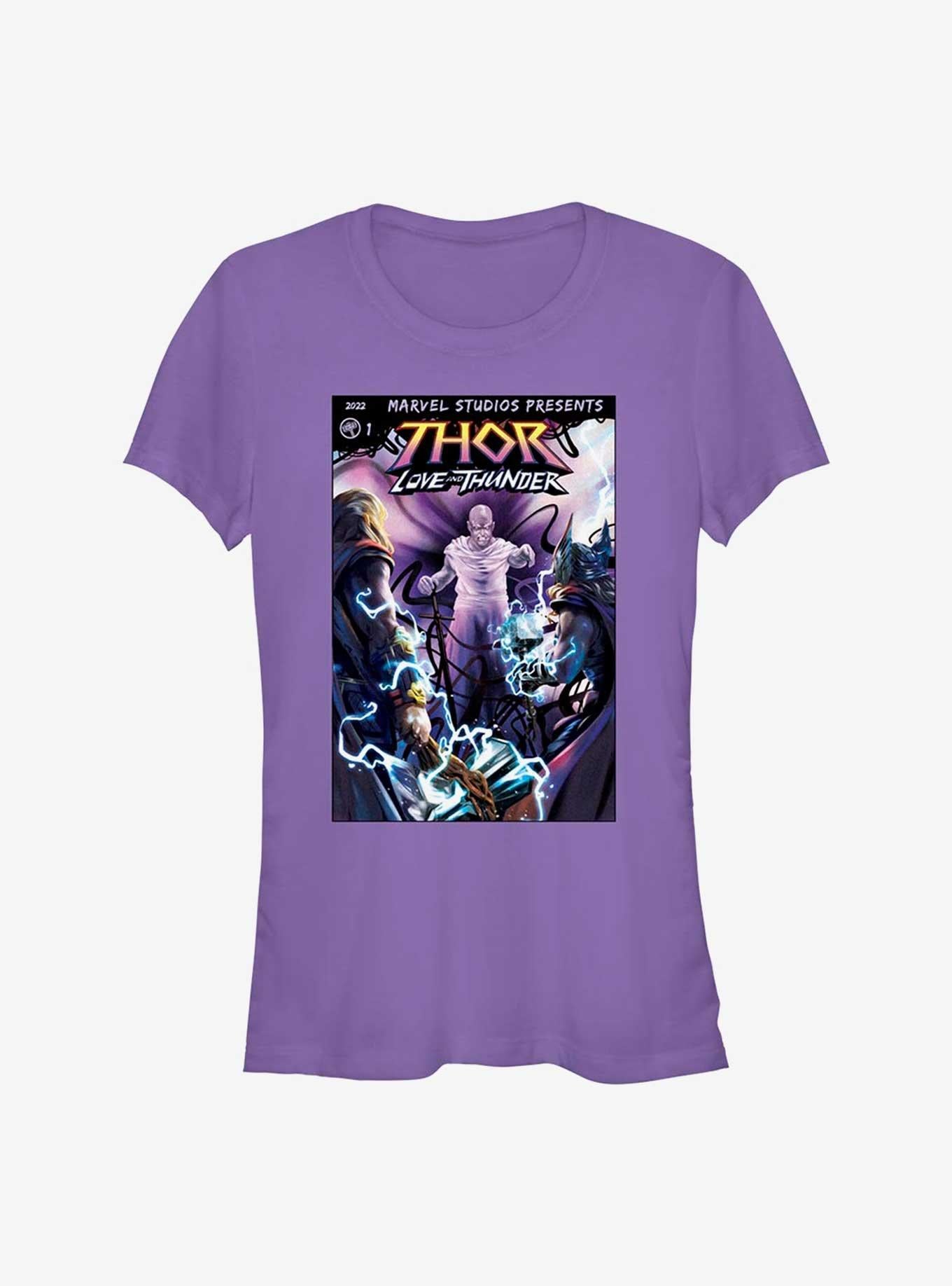 Superhero Love And Thunder Gorr Comic Cover Girls Shirt T Shirt Cozy Fit