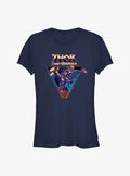 Superhero Love And Thunder Love And Thunder Badge Girls Shirt T Shirt Premium Quality