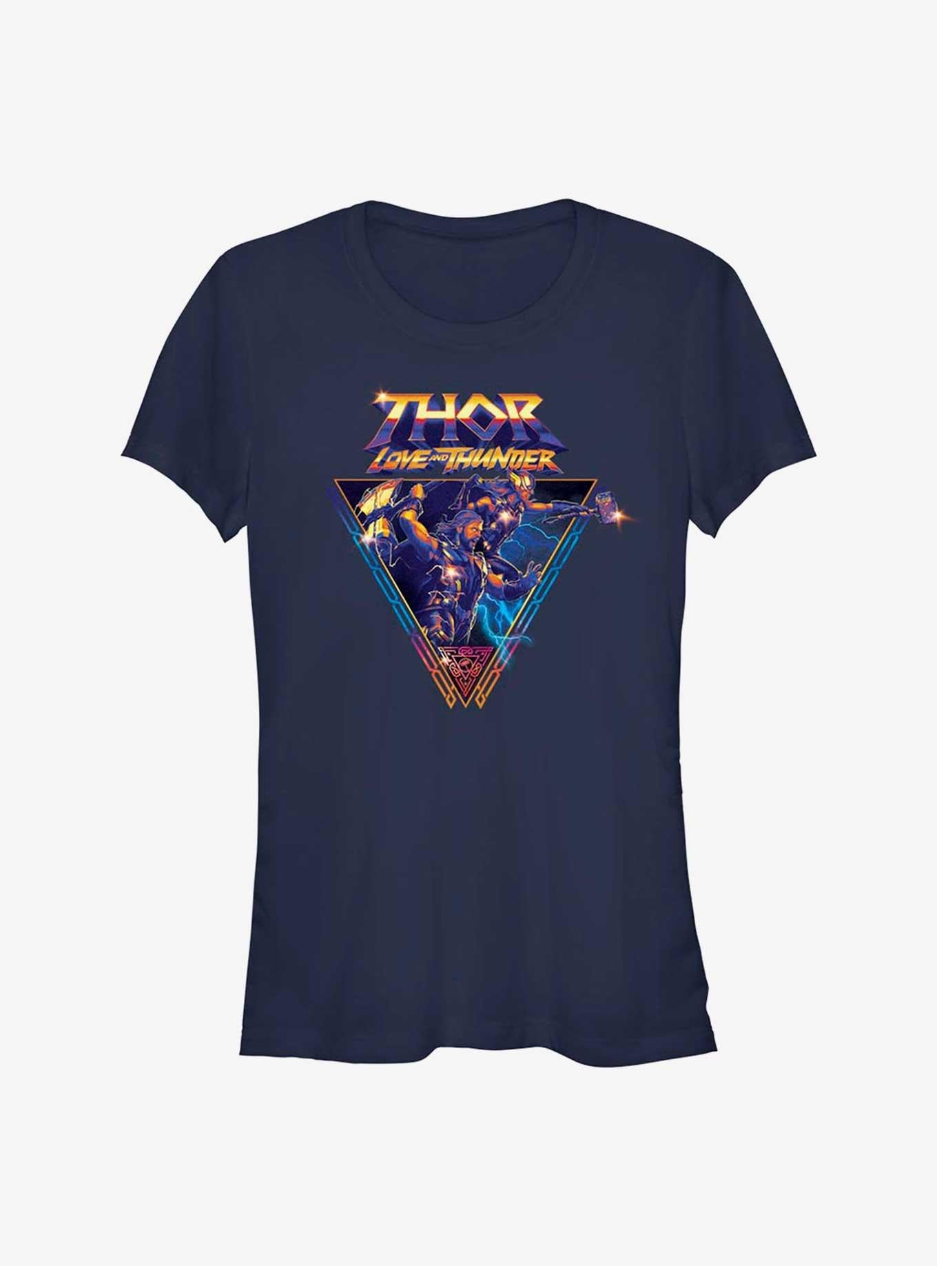 Superhero Love And Thunder Love And Thunder Badge Girls Shirt T Shirt Premium Quality