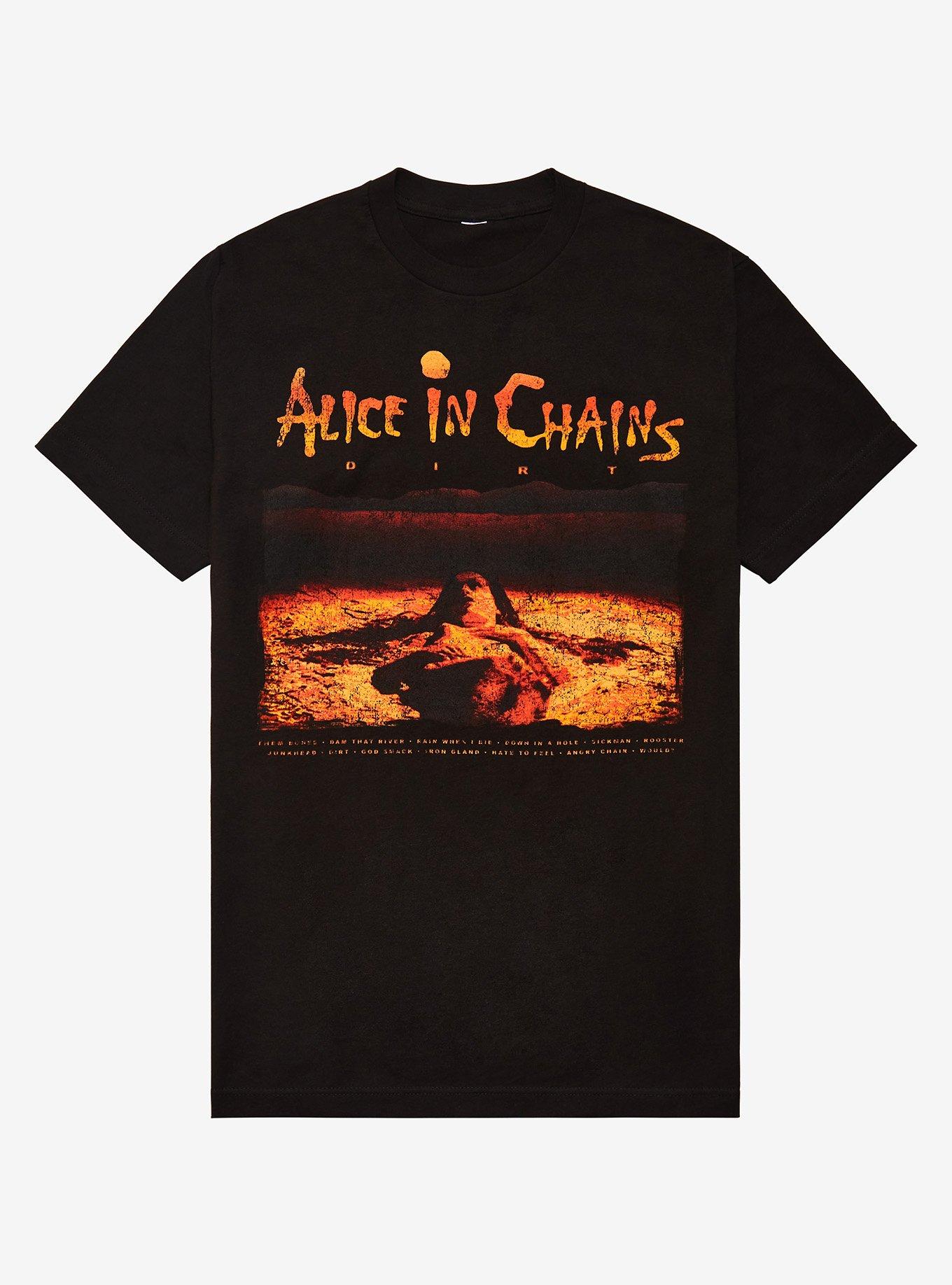 Alice In Chains Dirt Tracklist T-Shirt | Premium Unisex T-Shirt, Trending Graphic Tee