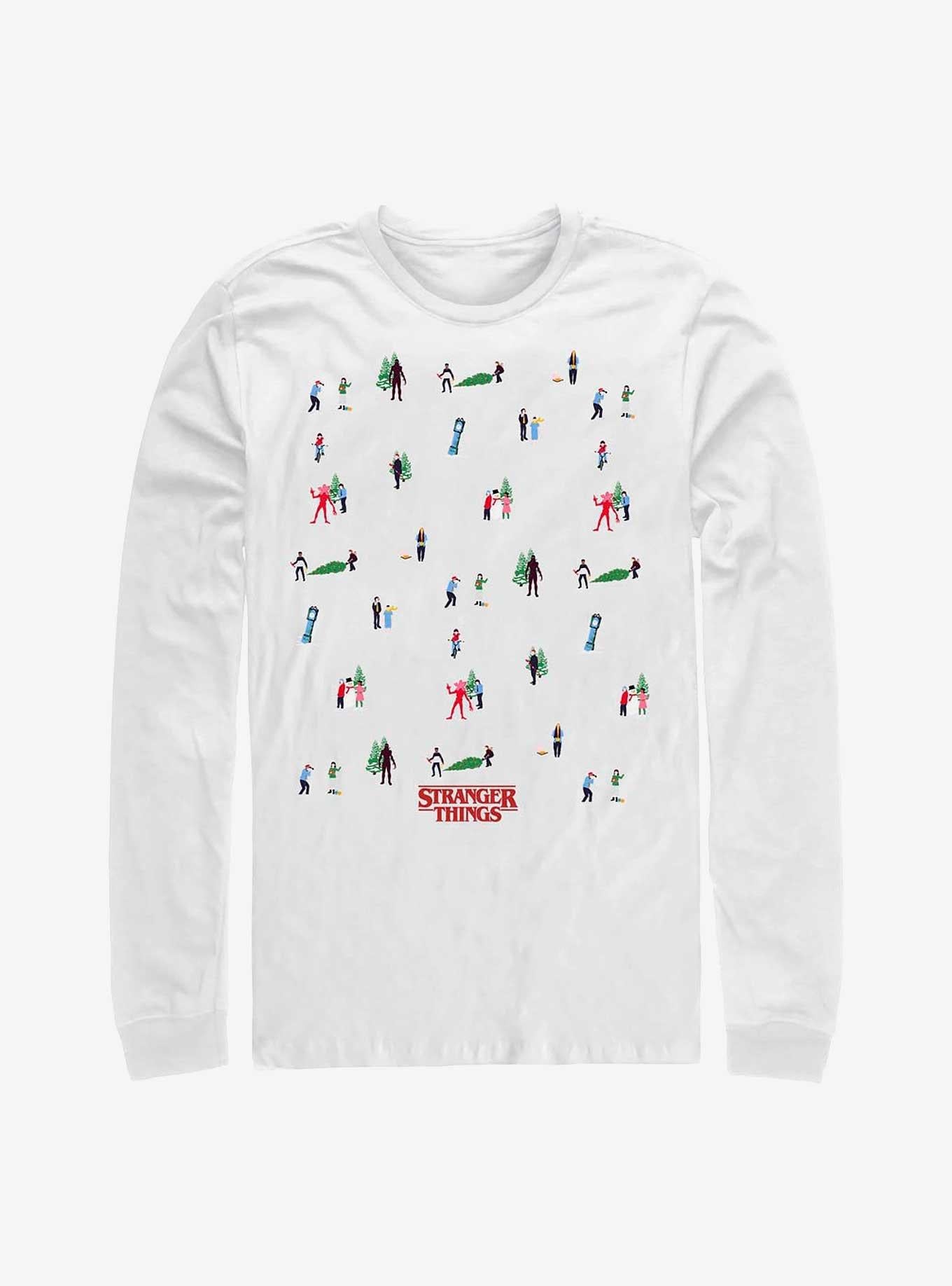 Stranger Things Get A Tree Long-Sleeve T-Shirt | Premium Unisex T-Shirt, Trending Graphic Tee