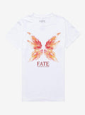 Fate The Winx Saga Fire Fairy Wings Boyfriend Fit Girls TShirt Graphic Tee | Graphic Tee | Unisex Shirt | Perfect Gift for Fans