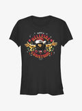 Stranger Things Hellfire Christmas Santa Eddie Girls T-Shirt | Premium Unisex T-Shirt, Trending Graphic Tee