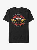 Stranger Things Hellfire Christmas Santa Eddie T-shirt | Trendy Graphic Tee | Casual Unisex T-shirt