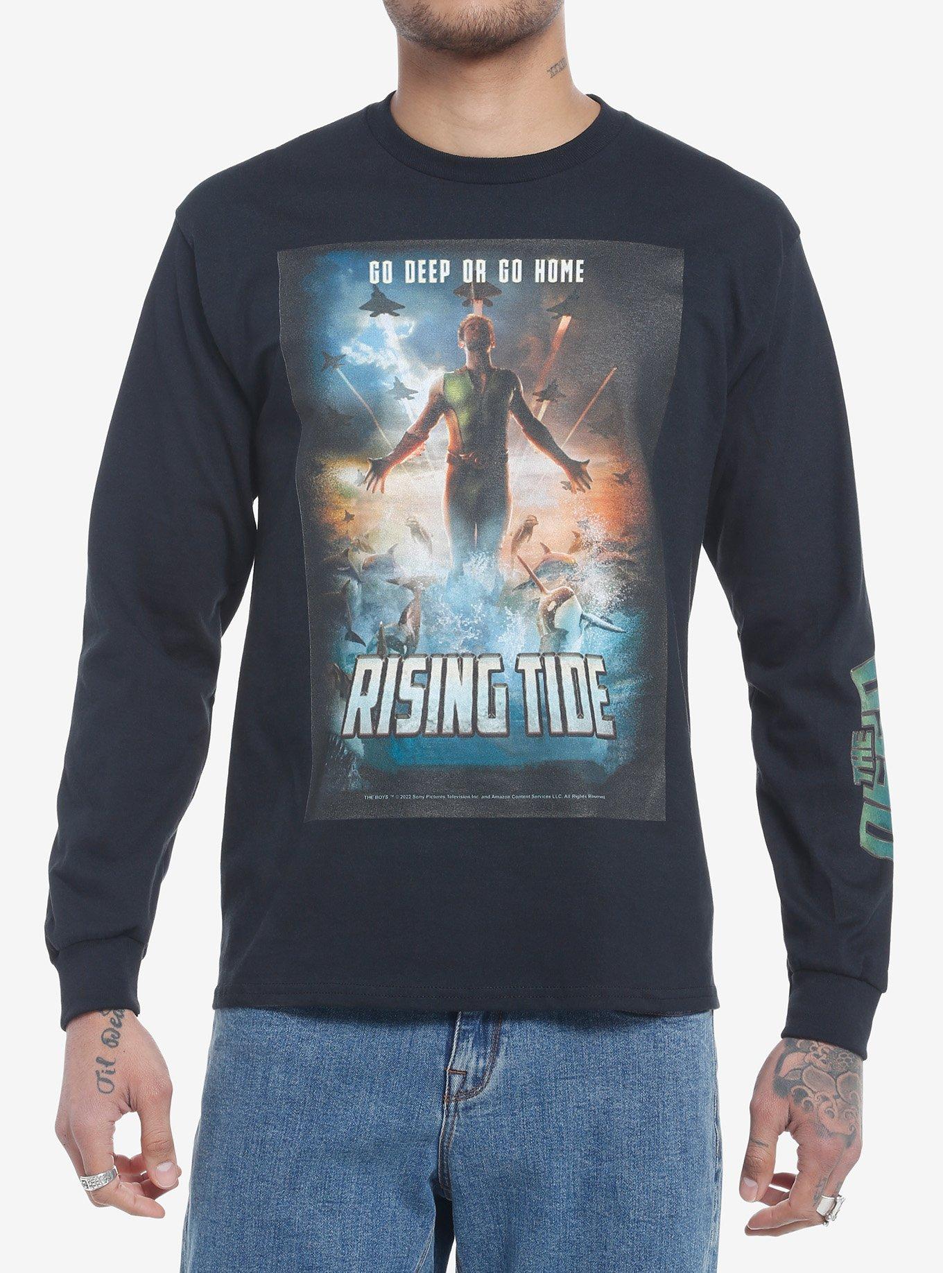 The Boys The Deep Movie Poster LongSleeve TShirt Graphic Tee | Graphic Tee | Unisex Shirt | Soft Comfortable Wear