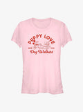 Cartoon Mickey Mouse Pluto Puppy Love Girls Shirt T Shirt Cozy Fit