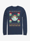 Star Wars The Mandalorian Grogu Ugly Christmas Long-Sleeve T-Shirt | Premium Unisex T-Shirt, Trending Graphic Tee