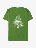 Star Wars Christmas Tree Fill T-Shirt | Premium Unisex T-Shirt, Trending Graphic Tee