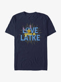Cartoon Lilo Stitch Hanukkah Love You A Latke Shirt T Shirt Minimal Style