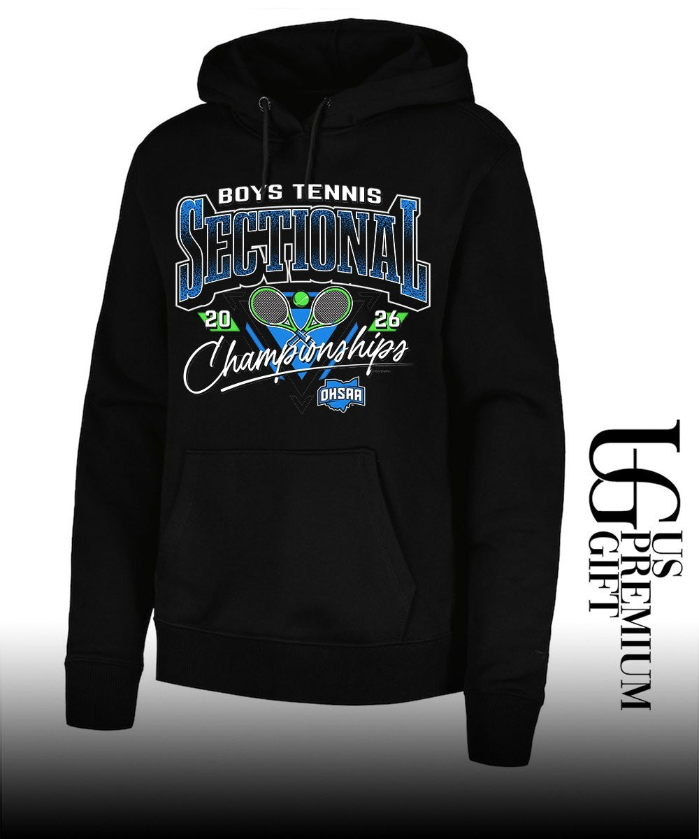 2026 OHSAA Boys Tennis Sectionals shirt Unisex T-shirt, Sweatshirt, Hoodie, Long Sleeve Tee
