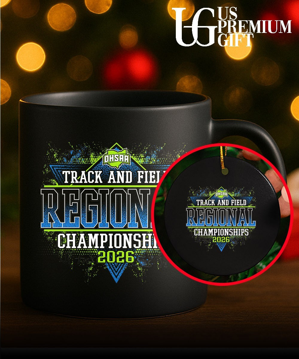 2026 OHSAA Track & Field Regionals Championships shirt Unisex T-shirt, Sweatshirt, Hoodie, Long Sleeve Tee