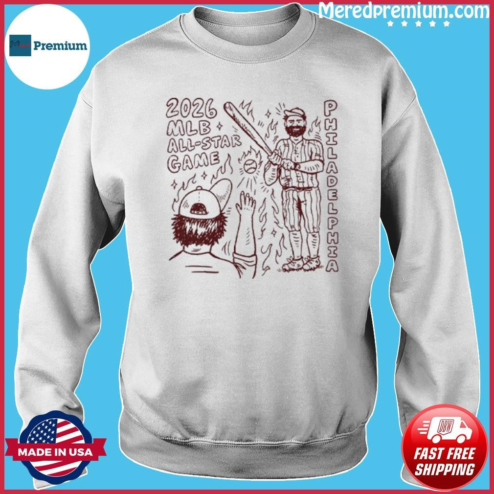 2026 Philadelphia Baseball All Star Game T-Shirt Unisex T-shirt, Sweatshirt, Hoodie, Long Sleeve Tee