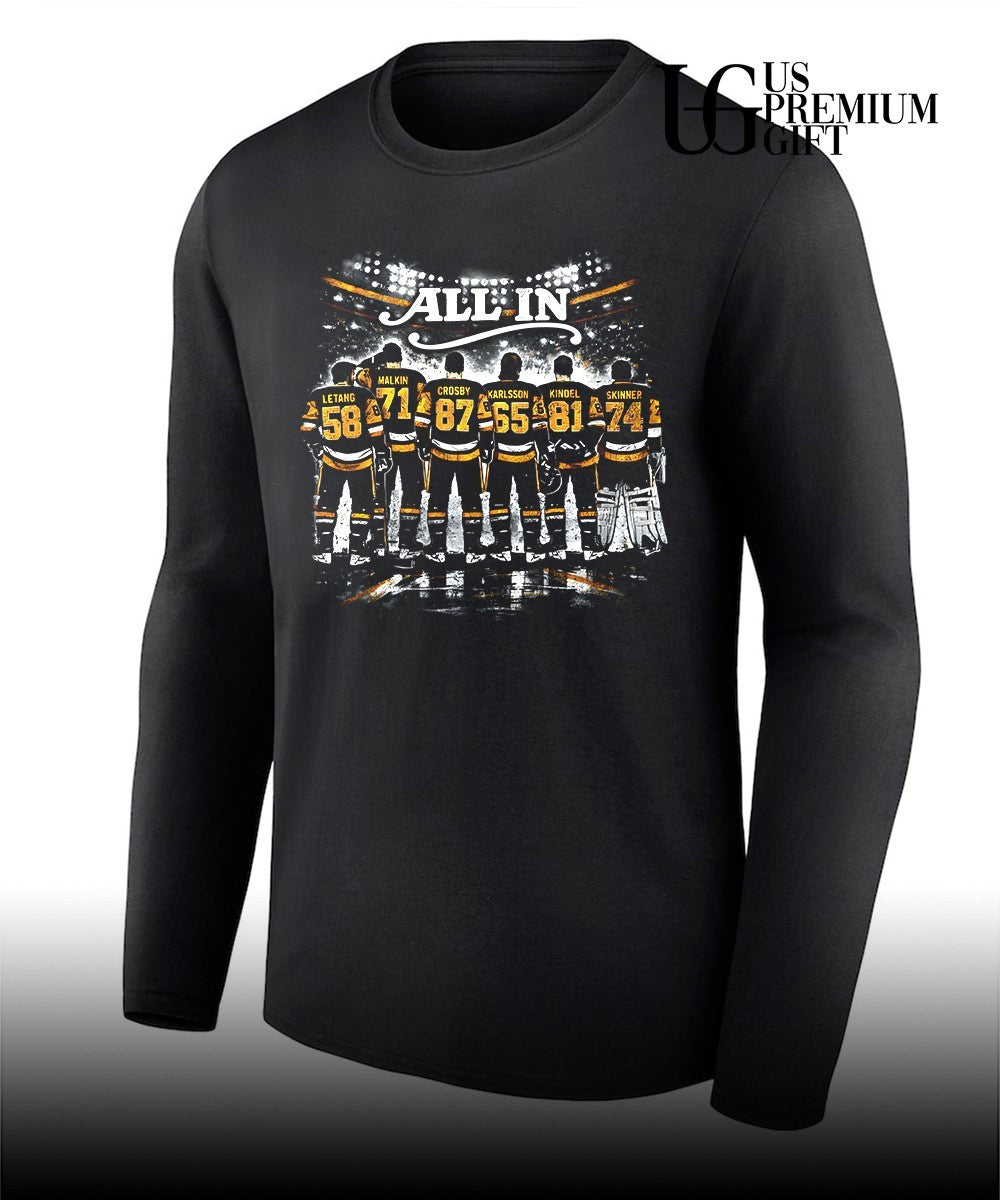 2026 Playoffs All In Pittsburgh Penguins hockey shirt Unisex T-shirt, Sweatshirt, Hoodie, Long Sleeve Tee