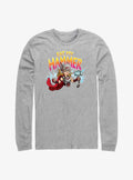 Superhero Love And Thunder Mighty Eat My Hammer Long Sleeve Shirt Long Sleeve Tee Cozy Fit