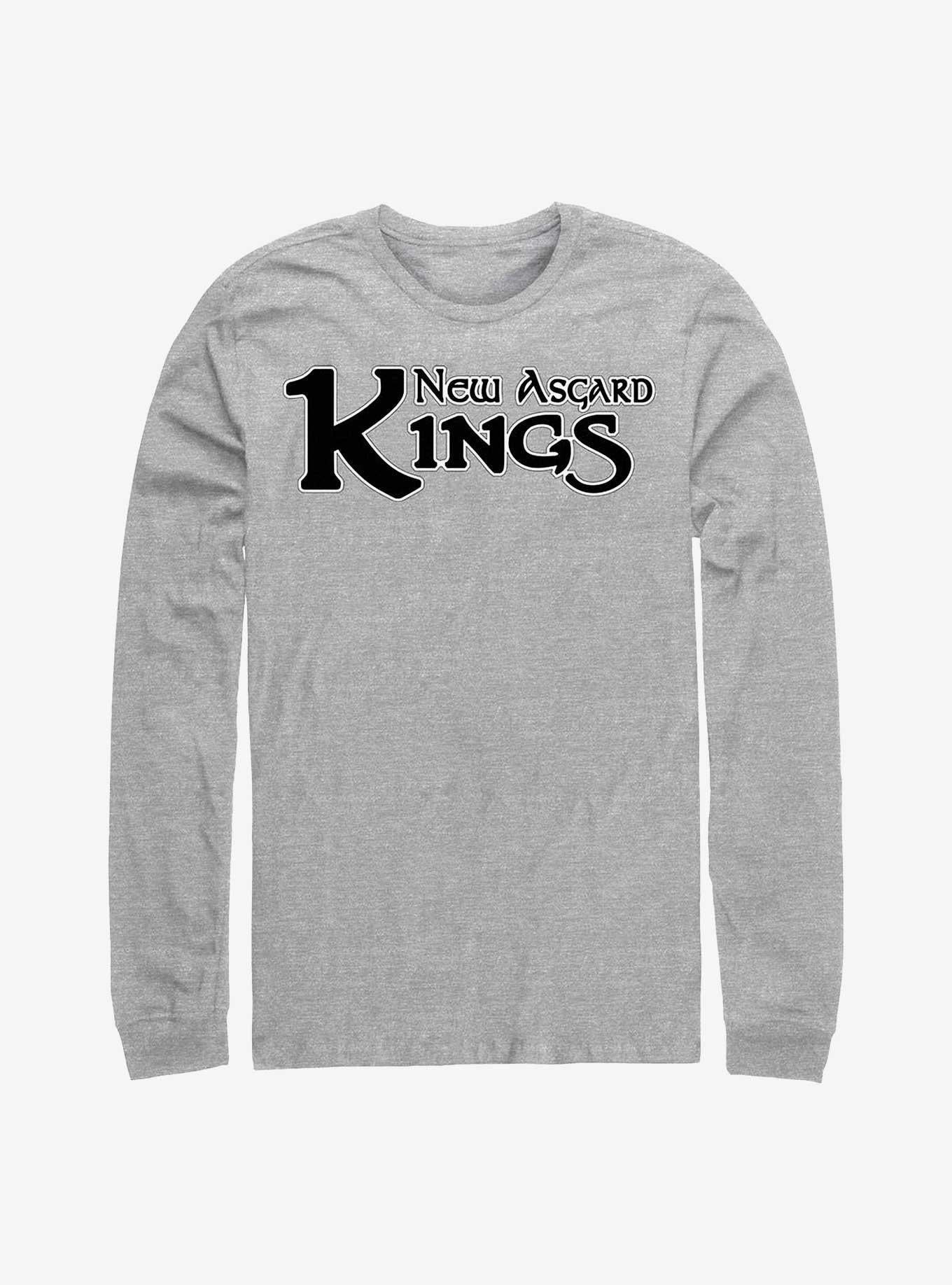 Superhero Love And Thunder New Asgard Kings Logo Long Sleeve Shirt Long Sleeve Tee Gift Ready