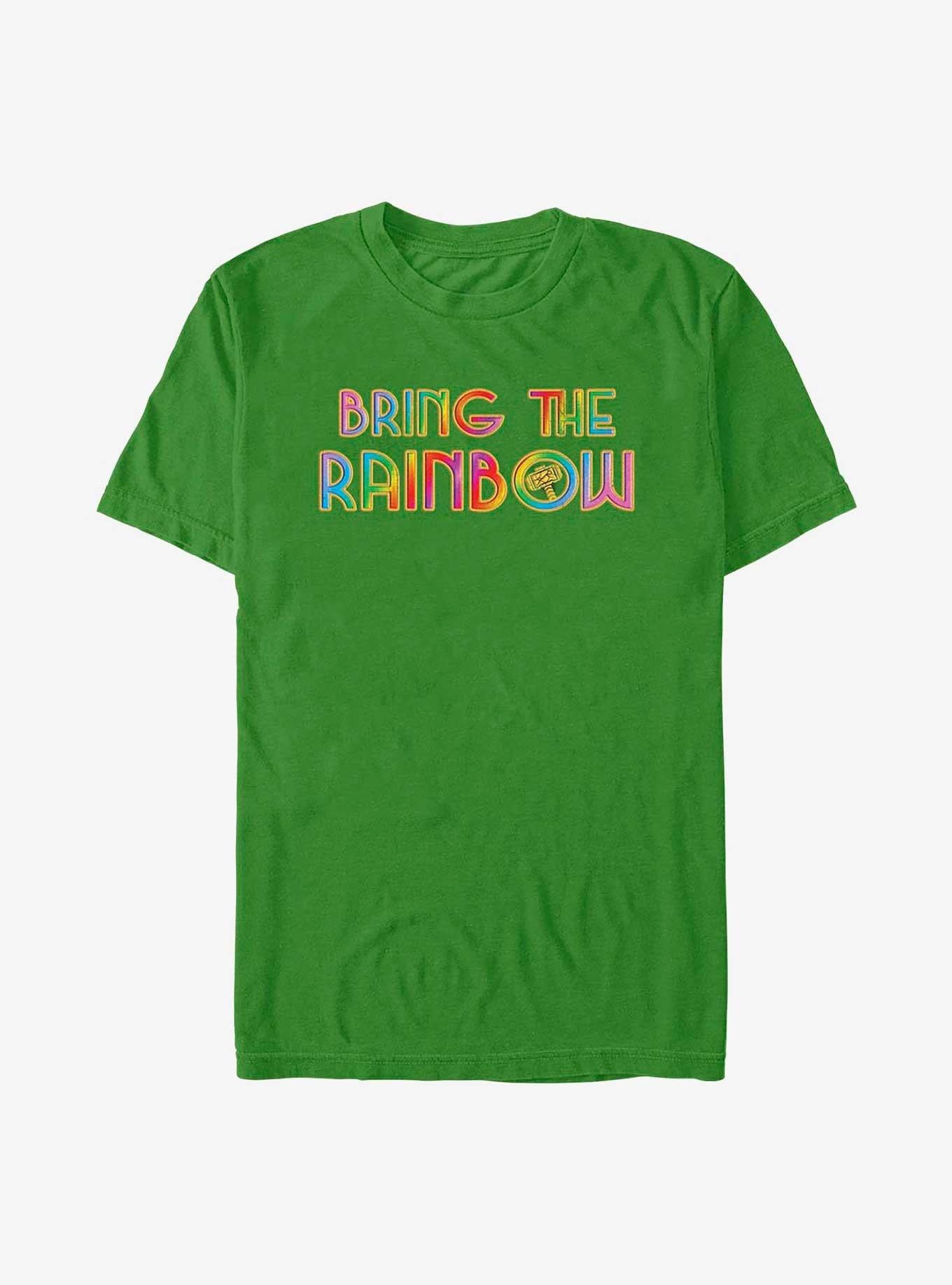 Superhero Love And Thunder Bring The Rainbow Shirt T Shirt Gift Ready