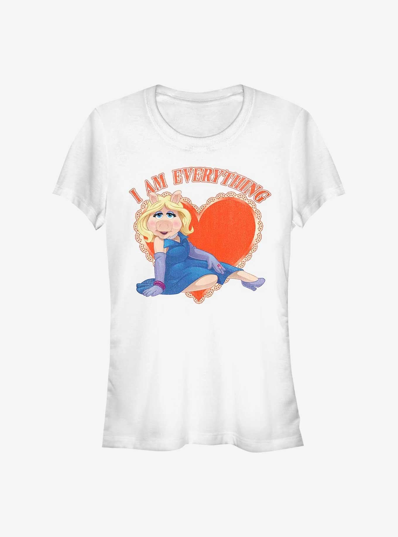 Cartoon The Muppets Miss Piggy I Am Everything Girls Shirt T Shirt Everyday Wear
