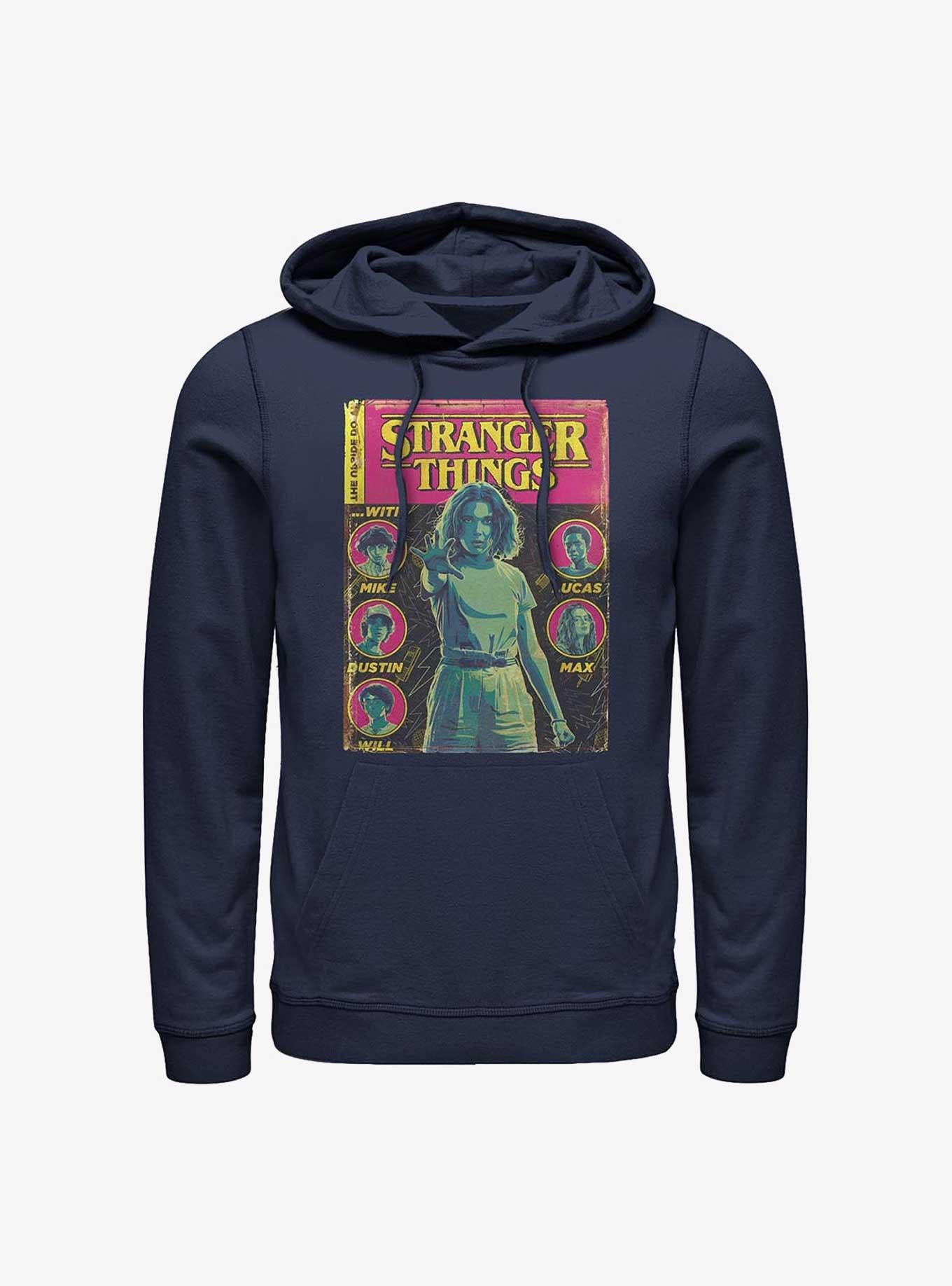 Stranger Things Comic Cover Hoodie