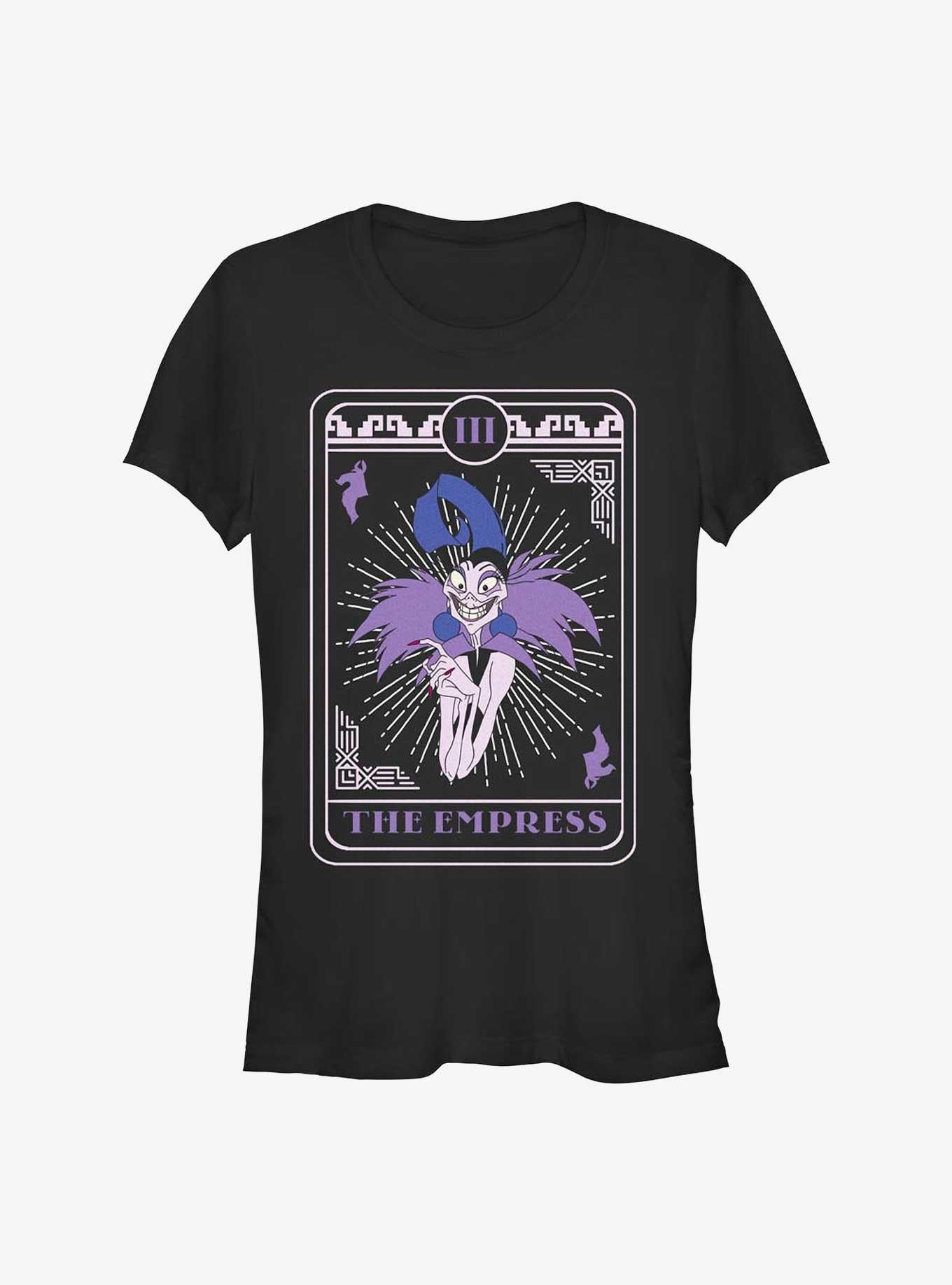 Disney The Emperor's New Groove Yzma The Empress Tarot Card Girls T-Shirt | Premium Unisex T-Shirt, Trending Graphic Tee