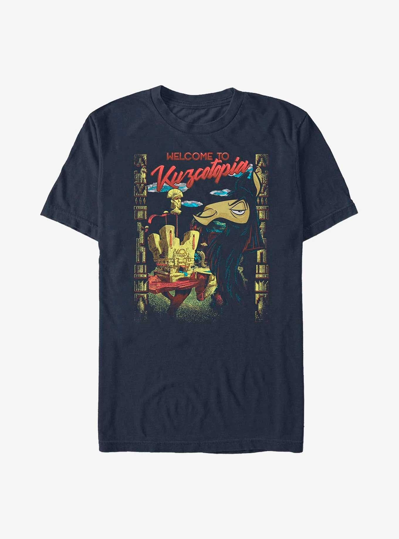 Disney The Emperor's New Groove Welcome To Kuzcotopia T-Shirt | Premium Unisex T-Shirt, Trending Graphic Tee