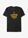 I Love You Big Tall Shirt T Shirt Minimal Style
