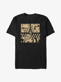 Marvel Guardians of the Galaxy Rocket Raccoon Panels Big Tall T-Shirt | Graphic T-Shirt for Unisex