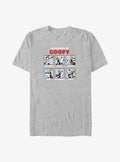 Disney Goofy Expressions of Goofy Big Tall T-Shirt | Graphic T-Shirt for Unisex