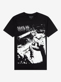 Chainsaw Man Jumbo Denji Black White T-Shirt | Premium Unisex T-Shirt, Trending Graphic Tee