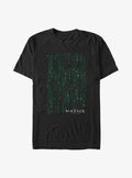 The Matrix Encyrpted Poster Big Tall T-Shirt | Graphic T-Shirt for Unisex