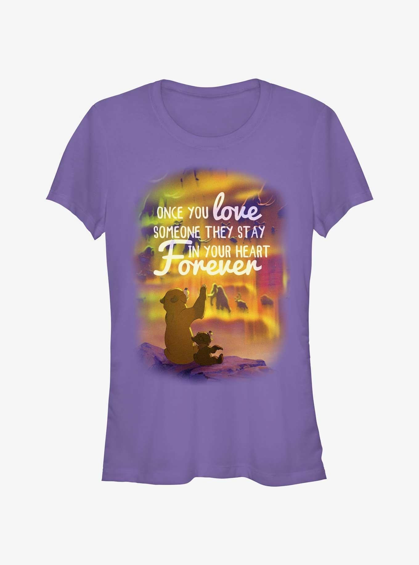 Cartoon Brother Bear Love Forever Girls Shirt T Shirt Premium Quality