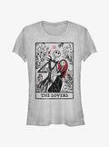Cartoon The Nightmare Before Christmas Loving Death Girls Shirt T Shirt Clean Design