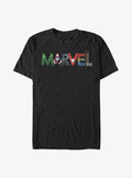 Marvel Avengers Fan Letters Big Tall T-Shirt | Graphic T-Shirt for Unisex