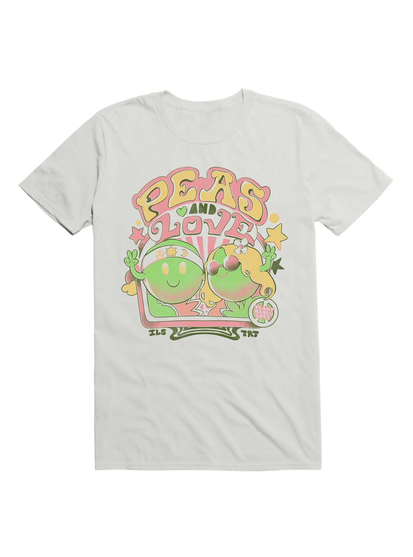 Peas And Love Shirt T Shirt Minimal Style