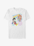 Disney Goofy Max and Roxanne Eye To Eye 80's Big Tall T-Shirt | Graphic T-Shirt for Unisex